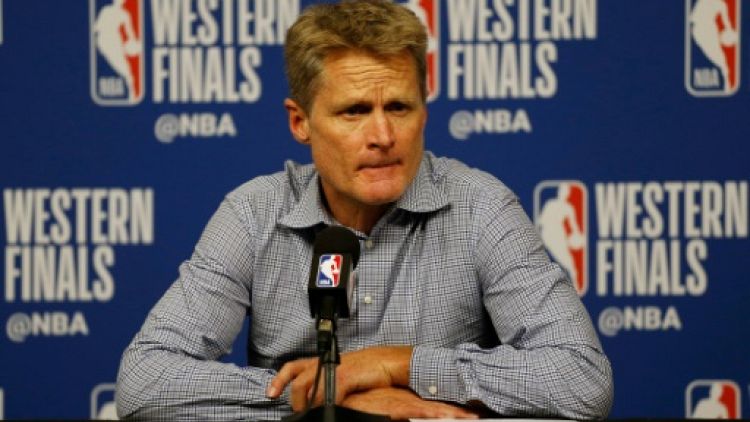 NBA: Golden State au bord de l'élimination, Kerr reste optimiste