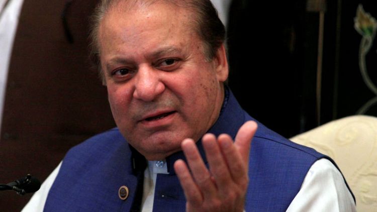Pakistan's ex-PM Sharif says intelligence chief asked him to resign