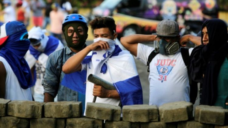 Dialogue gelé au Nicaragua après plus d'un mois de crise et 78 morts