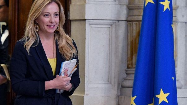 Meloni, su Savona c'è sostegno di Fdi Meloni, su Savona c'è sostegno di Fdi