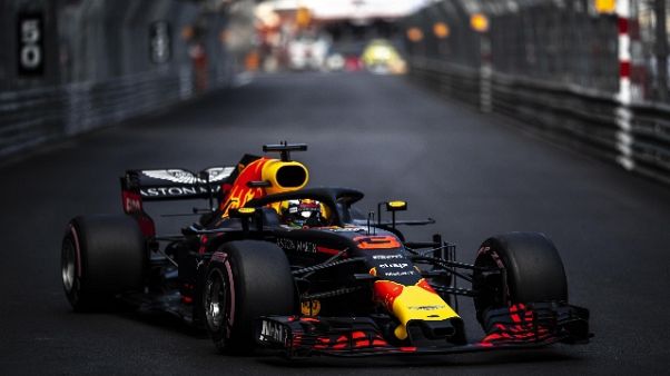 F1:Monaco,Ricciardo vola in 3/e libere F1:Monaco,Ricciardo vola in 3/e libere
