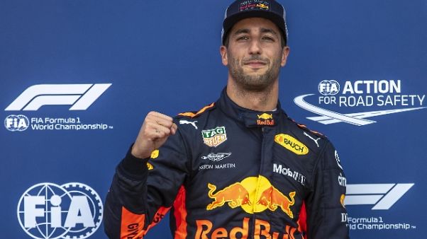 f1: Ricciardo, mi sono anche divertito f1: Ricciardo, mi sono anche divertito