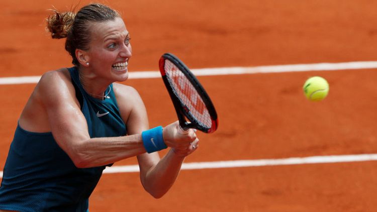 Kvitova proves to be ultimate survivor as she lives to fight another day