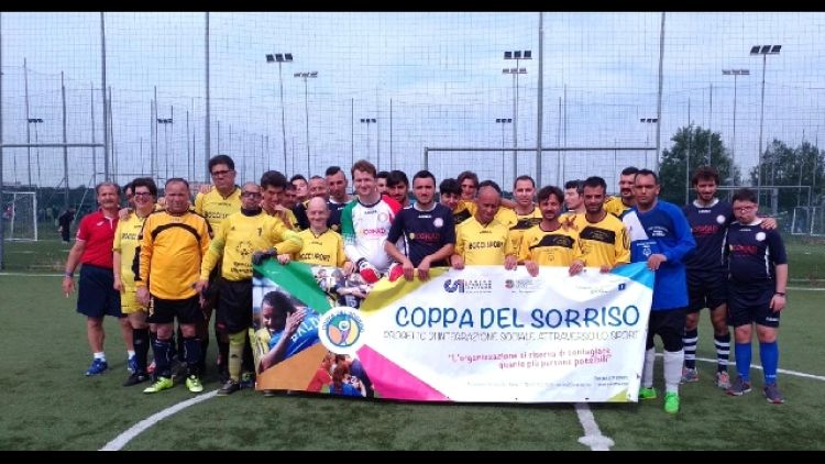 Calcio: 9/a edizione 'Coppa del Sorriso'