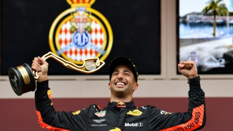 GP de Monaco: Ricciardo, la tête et les jambes