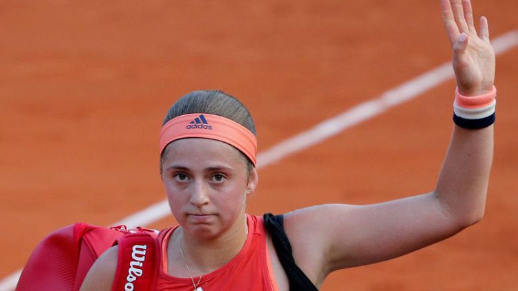 Champion Ostapenko dumped in round one of French Open