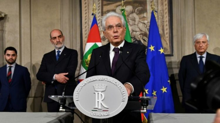 Le président italien surprend le monde mais pas son pays