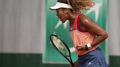 Tennis - Osaka lost in her virtual world Tennis - Osaka lost in her virtual world