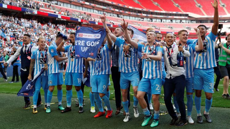 Coventry seal return to League One after playoff win over Exeter