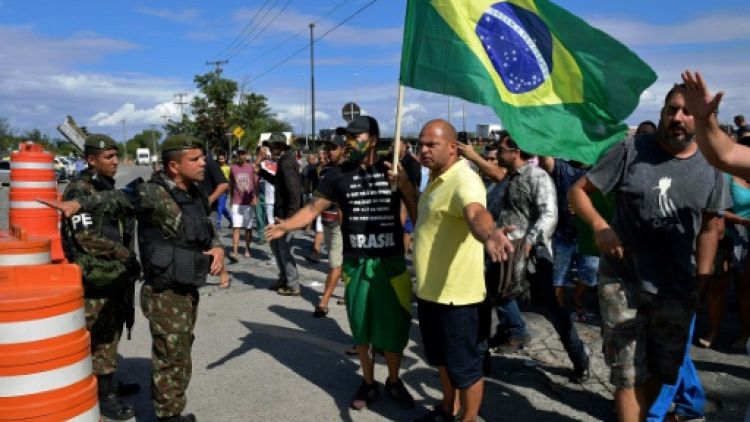 Les routiers brésiliens "en guerre" contre le gouvernement Temer