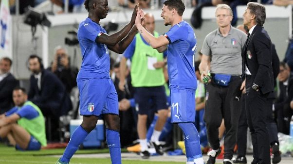 Mancini, Balotelli può fare molto di più Mancini, Balotelli può fare molto di più