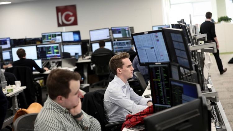 Financials drive FTSE 100 down as anxiety grips European investors