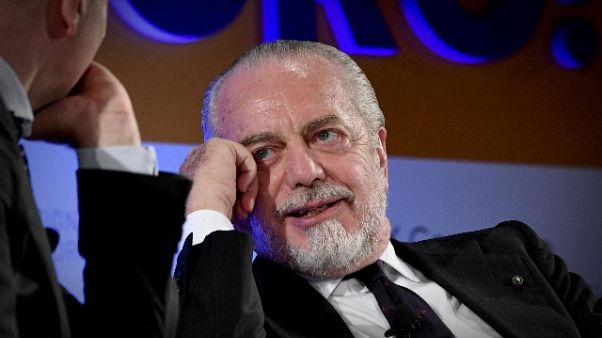 De Laurentiis, siparietto con Sconcerti De Laurentiis, siparietto con Sconcerti