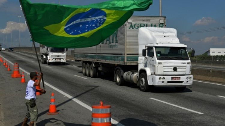 La grève des routiers au Brésil en perte de vitesse