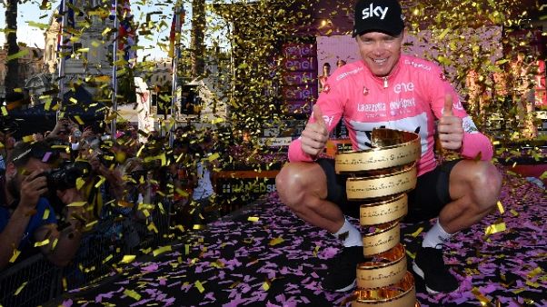 Giro:Contador, Froome ha vinto di testa Giro:Contador, Froome ha vinto di testa