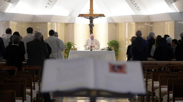Papa: essere santi non è avere visioni Papa: essere santi non è avere visioni