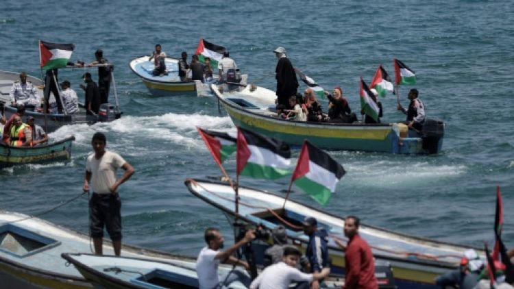 Gaza: Israël arraisonne un bateau de protestataires palestiniens