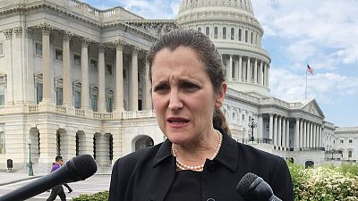 Canada's Freeland vows to defend workers against U.S. metals tariffs Canada's Freeland vows to defend workers against U.S. metals tariffs