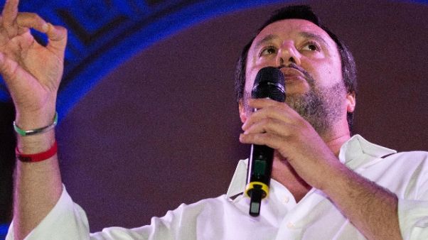 Salvini, elezioni non a fine luglio Salvini, elezioni non a fine luglio