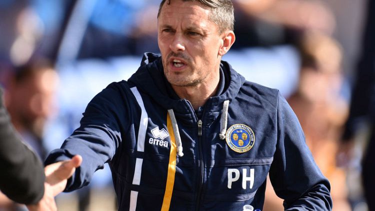 Ipswich appoint Shrewsbury boss Hurst as manager