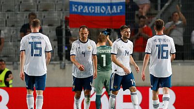 روسيا مستضيفة كأس العالم تواجه المزيد من المشكلات بالخسارة أمام النمسا