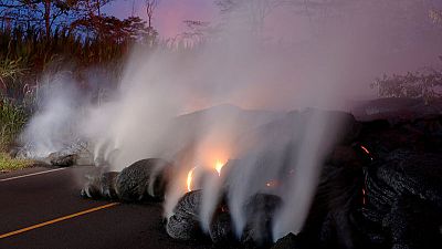 أوامر بالإخلاء في جزيرة بيج أيلاند بهاواي بعد تدفق حمم بركانية
