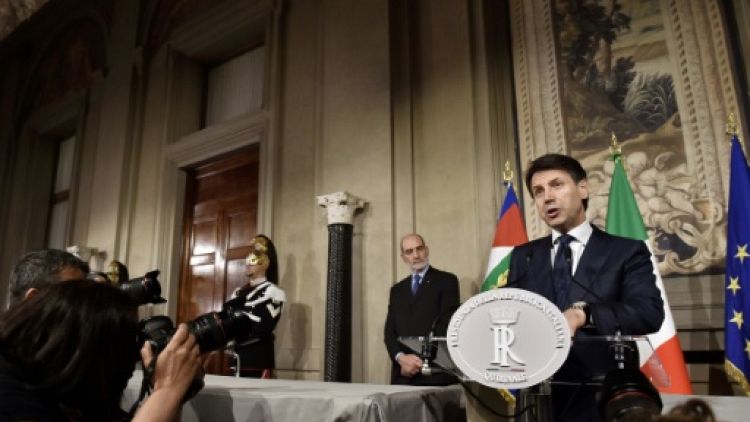 Les populistes au pouvoir en Italie, Giuseppe Conte Premier ministre