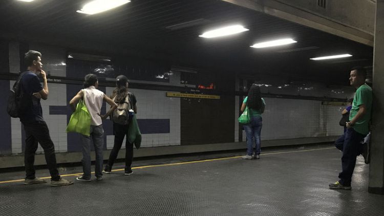 Lacking tickets, Venezuela's Caracas metro gives free rides
