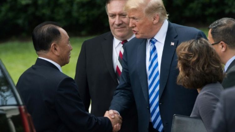 Trump confirme le sommet avec Kim après avoir reçu son bras droit