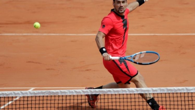 Roland-Garros: Fognini critique l'attention accordée à la nouvelle génération