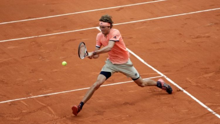 Roland-Garros: Alexander Zverev s'en sort d'extrême justesse