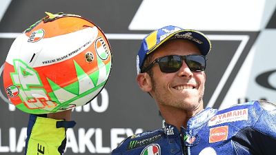 Moto: Rossi, podio al Mugello è speciale Moto: Rossi, podio al Mugello è speciale
