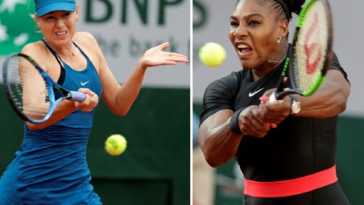 Roland-Garros: Serena-Sharapova, les meilleures ennemies 