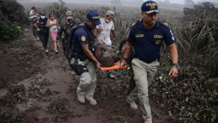 Eruption d'un volcan au Guatemala: six morts, 20 blessés, 2.000 évacués