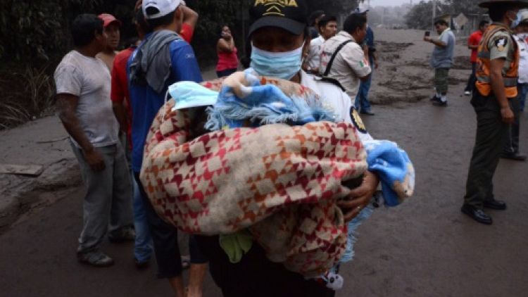 Guatemala: au moins 25 morts dans l'éruption d'un volcan, les secours mobilisés