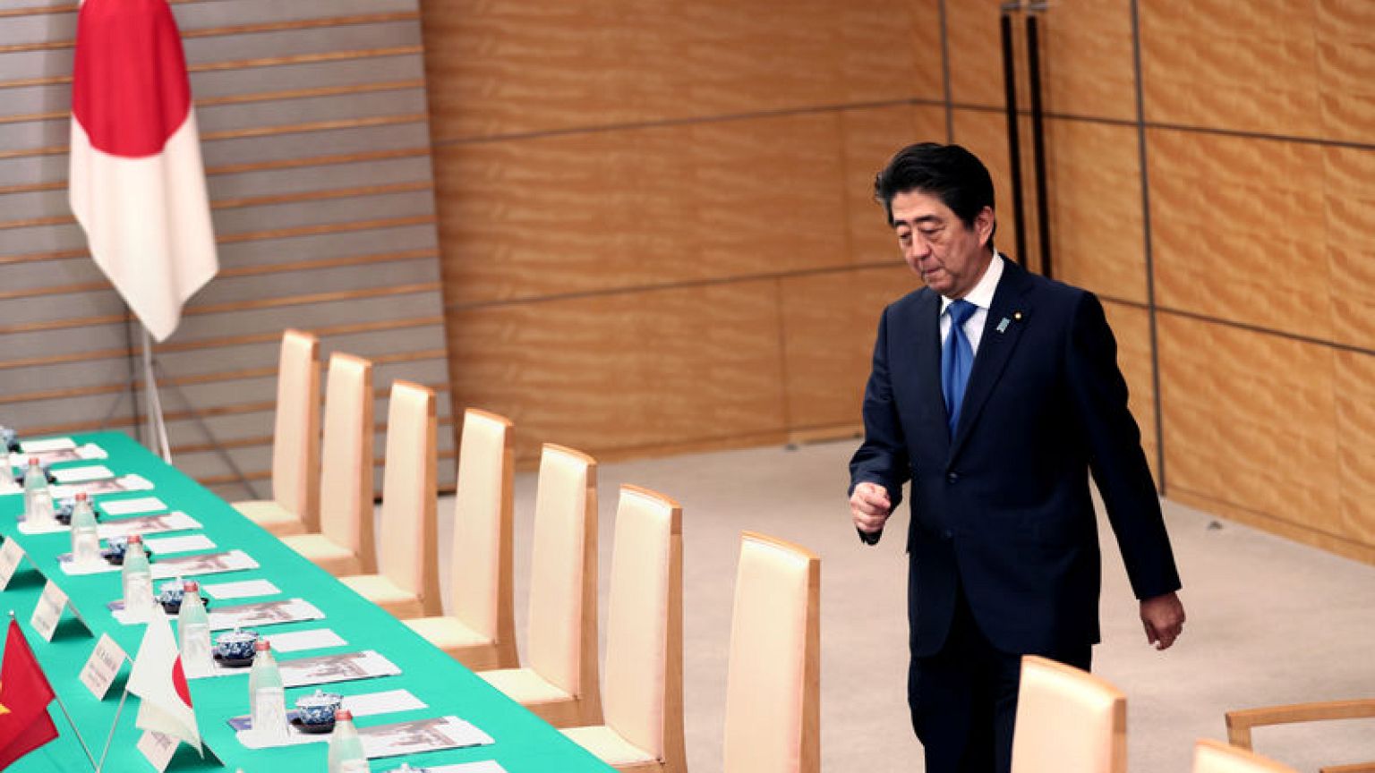 As party vote inches closer, Abe seeks to turn page on scandal narrative