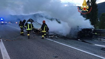 Due operai vittime scontro auto Umbria