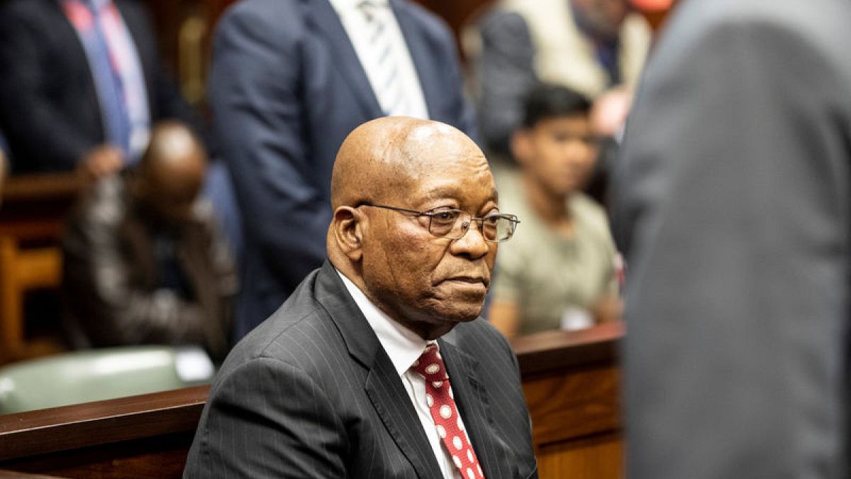 South Africas Zuma Makes Second Court Appearance On Corruption Charges