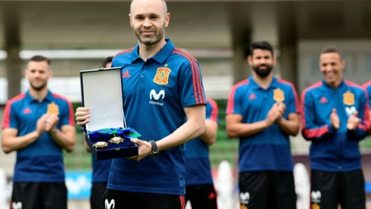 Mondial-2018: Iniesta n'exclut pas de continuer avec l'Espagne après la Russie
