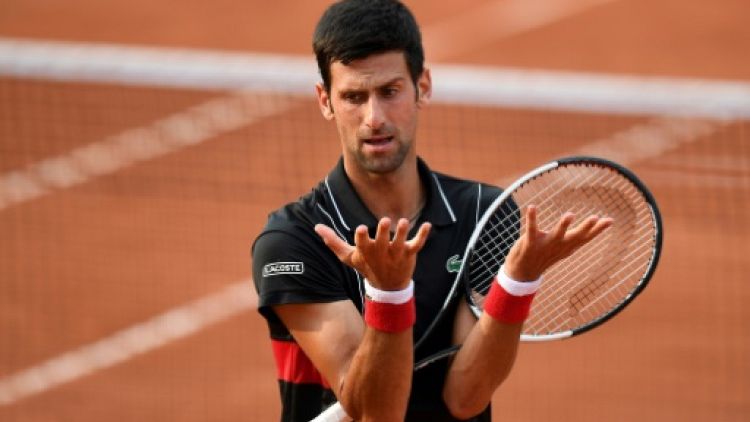 Roland-Garros: Djokovic "ne sait pas" s'il jouera la saison sur herbe