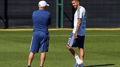 Argentina: Lanzini ko, Perotti in corsa Argentina: Lanzini ko, Perotti in corsa