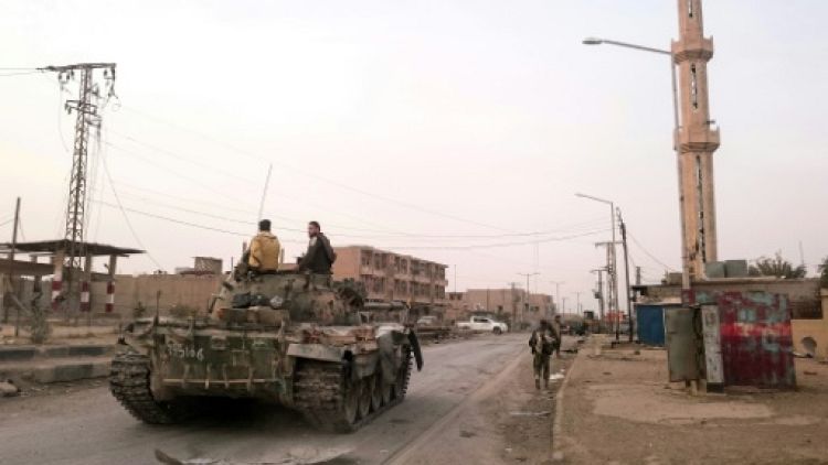 Syrie: l'EI reprend une partie d'une ville clé grâce à une vaste offensive