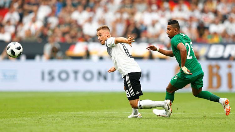 Lacklustre Germany beat Saudi Arabia 2-1 in World Cup warmup