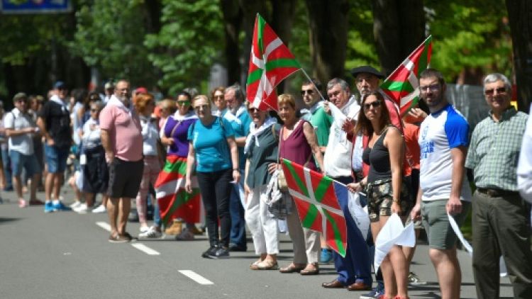 Chaîne humaine de 202 km au Pays basque pour l'autodétermination