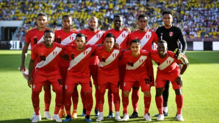 Mondial-2018: le Pérou, futur adversaire des Bleus, à pied d'oeuvre