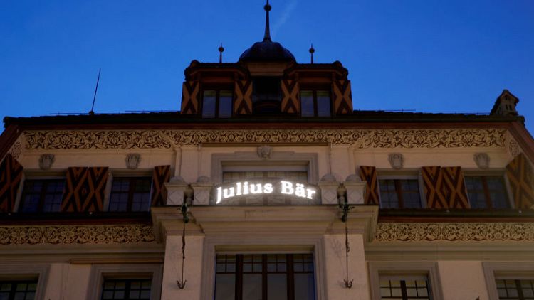 Swiss bank Julius Baer says Europe matches Asia for new business
