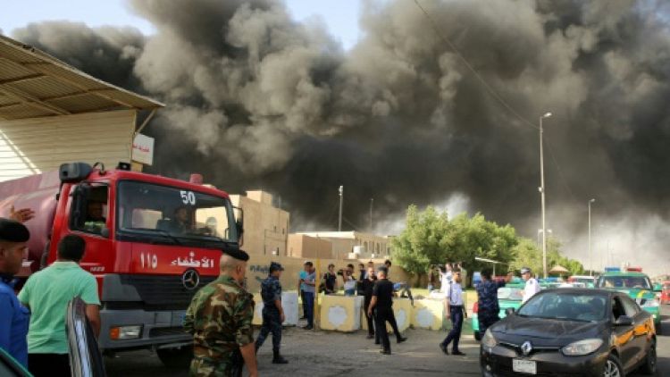 Irak: quatre suspects arrêtés après l'incendie d'un dépôt de bulletins de vote