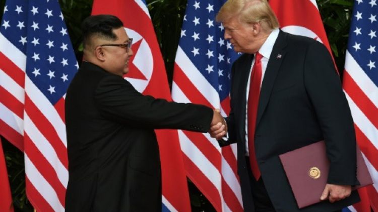 Sommet Trump-Kim: le texte de l'accord commun