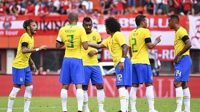 Mondiali: Brasile si allena, è festa