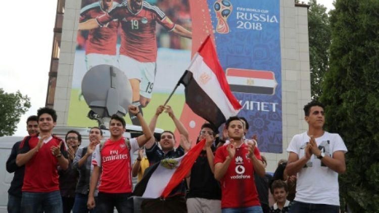 Mondial-2018: "La chance d'une vie" pour des supporters privilégiés égyptiens en Russie